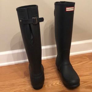 Hunter Boots Matte Navy